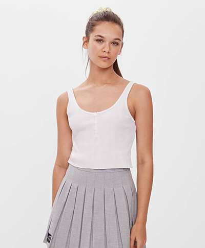 Ribbed Crop Top