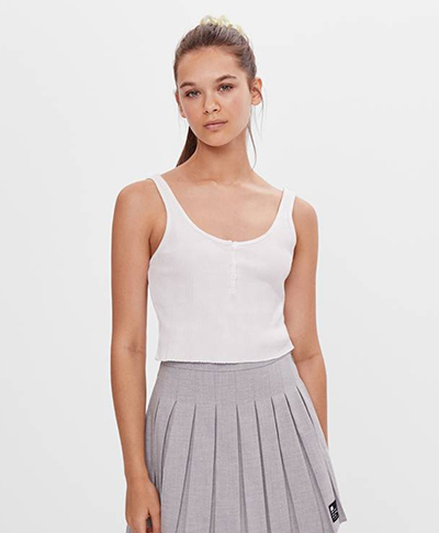 Ribbed Crop Top